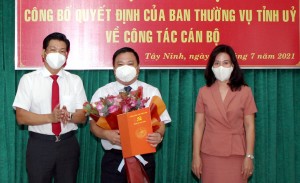 Ông Lê Thành Công giữ nhiệm vụ Phó Trưởng Ban Tuyên giáo Tỉnh ủy 