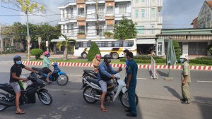 Thiết lập các điểm kiểm soát, tăng cường phòng, chống dịch Covid-19 