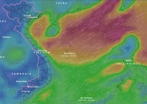 Thời tiết xấu trên Biển Đông kéo dài đến Tết Dương lịch 