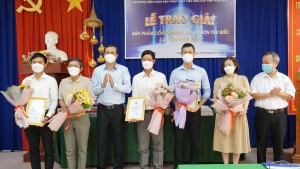 Trao giải sản phẩm công nghiệp nông thôn cấp tỉnh 