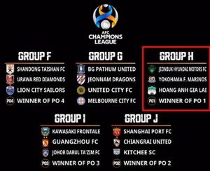 HA Gia Lai và Kiatisak gặp ngay “ông kẹ” AFC Champions League 