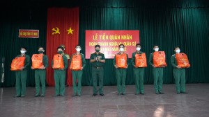 Tây Ninh: Tiễn đưa 470 quân nhân hoàn thành nghĩa vụ quân sự tại ngũ trở về địa phương 