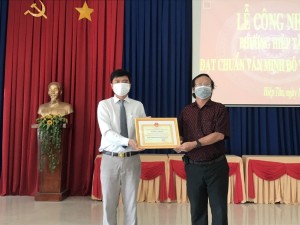 Phường Hiệp Tân đạt chuẩn văn minh đô thị 