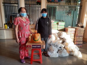 Phụ nữ tâm huyết với công tác nhân đạo 