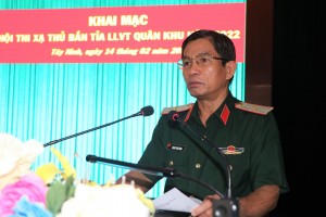 Quân khu 7: Khai mạc Hội thi Xạ thủ bắn tỉa năm 2022 