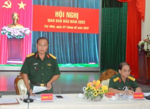 Giao ban đầu xuân Nhâm Dần 