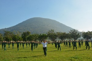 Tân binh gắn bó đơn vị ngay từ ngày đầu 