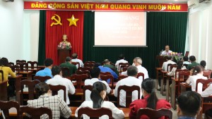 Gò Dầu: Bồi dưỡng cán bộ công tác dân vận cơ sở năm 2022 