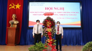 Gò Dầu: Tổng kết công tác thi đua khen thưởng năm 2021 