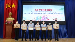 Gò Dầu: Tổng kết Đại hội Thể dục thể thao huyện lần thứ IX năm 2021-2022 - Báo Tây Ninh Online