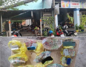 Liên tiếp triệt xoá các tụ điểm đánh bạc dưới hình thức ghi lô đề ở xã Bàu Năng - Báo Tây Ninh Online