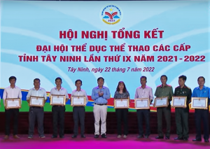 Tổng kết Đại hội TDTT các cấp tỉnh Tây Ninh: Thị xã Hoà Thành hạng Nhất - Báo Tây Ninh Online