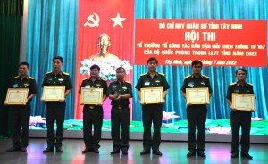 Hội thi Tổ trưởng Tổ công tác dân vận giỏi - Báo Tây Ninh Online