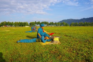 Ban CHQS huyện Tân Châu: Tổ chức bắn đạn thật cho dân quân tự vệ năm thứ nhất - Báo Tây Ninh Online