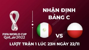 Nhận định trận đấu giữa Mexico vs Ba Lan, 23h00 ngày 22/11 - trực tiếp World Cup 2022 - Báo Tây Ninh Online