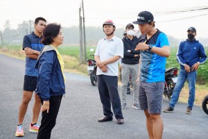 Khảo sát đường chạy Giải BaDen Mountain Marathon 2023 - Báo Tây Ninh Online