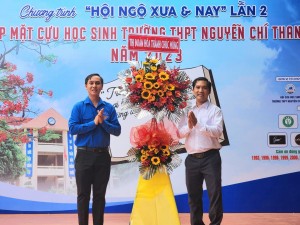 “Hội ngộ xưa và nay” - các thế hệ Trường THPT Nguyễn Chí Thanh - Báo Tây Ninh Online