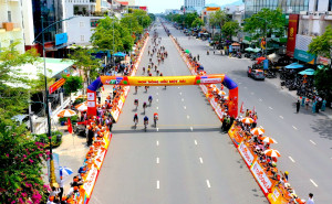 Trao giải chặng 24 Cuộc đua xe đạp toàn quốc tranh Cúp Truyền hình TP. Hồ Chí Minh lần thứ 37