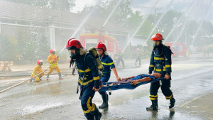 Thực tập phương án chữa cháy tại Công ty THHH Đức Tính Tây Ninh