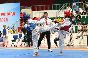 Giải Taekwondo trẻ và vô địch tỉnh: Đội Taekwondo huyện Dương Minh Châu đoạt giải Nhất