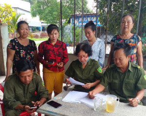 Tổ phó Tổ Bảo vệ an ninh trật tự ở cơ sở tận tâm, tận lực