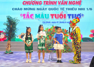 Đặc sắc chương trình “Sắc màu tuổi thơ” dành cho thiếu nhi