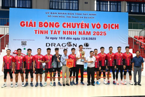 Kết thúc Giải bóng chuyền vô địch tỉnh năm 2025