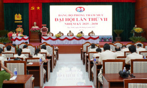 Đảng bộ Phòng Tham mưu, Công an Tây Ninh:                                    Đại hội điểm đảng bộ cơ sở nhiệm kỳ 2025-2030
