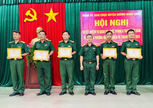 Ban Chỉ huy Quân sự huyện Dương Minh Châu:                                    Phát huy vai trò nòng cốt trong giữ vững an ninh chính trị, quốc phòng địa phương