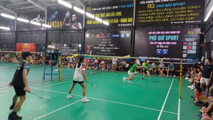 Khai mạc Giải cầu lông học sinh Phú Quí Sport mở rộng tỉnh Tây Ninh năm 2025